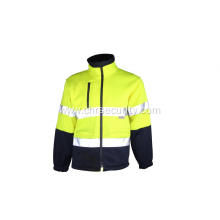 Two tone safety reflective jacket